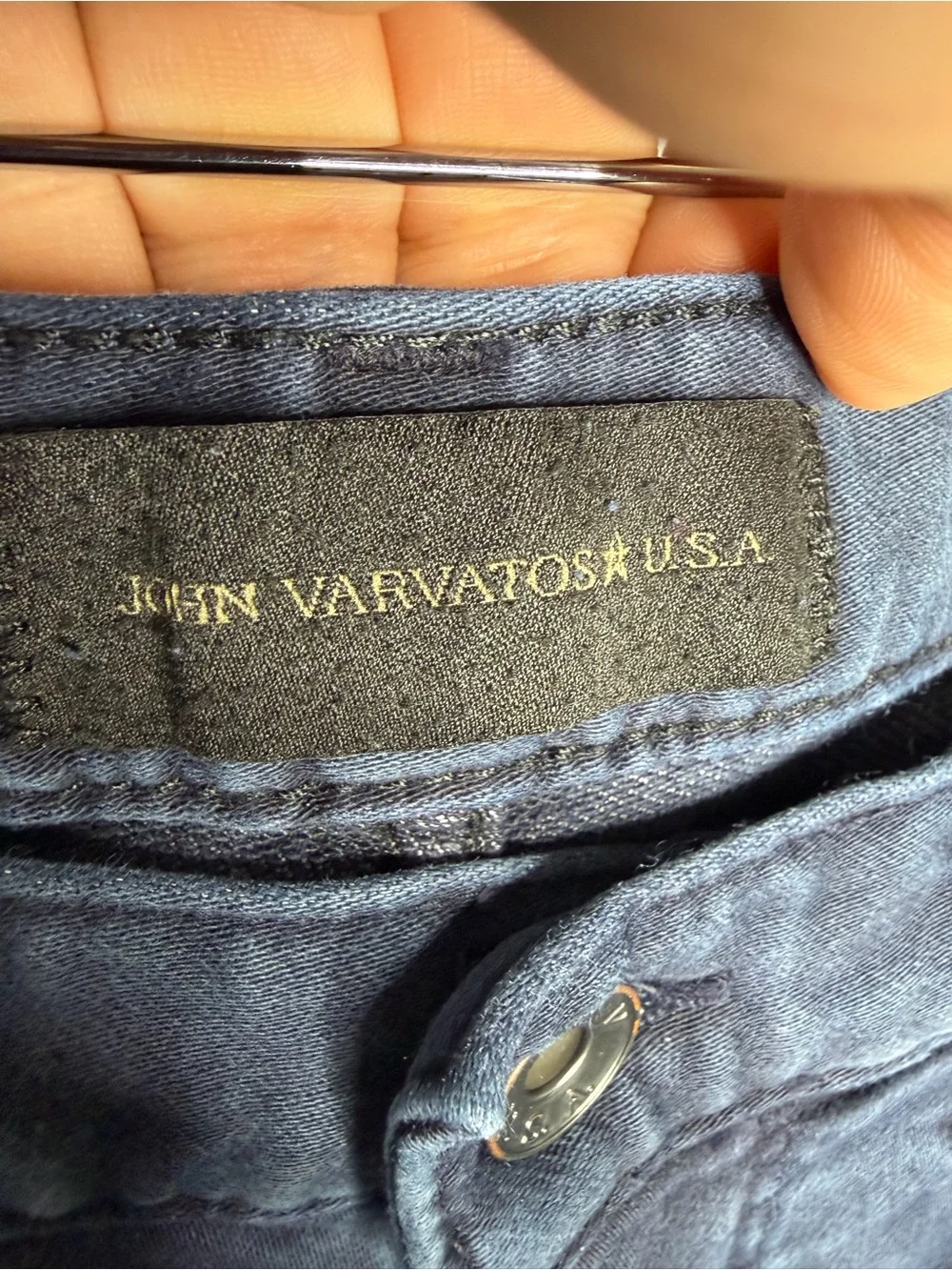 John Varvatos Bowery Slim Fit Jeans Men's 30x30 Navy Blue